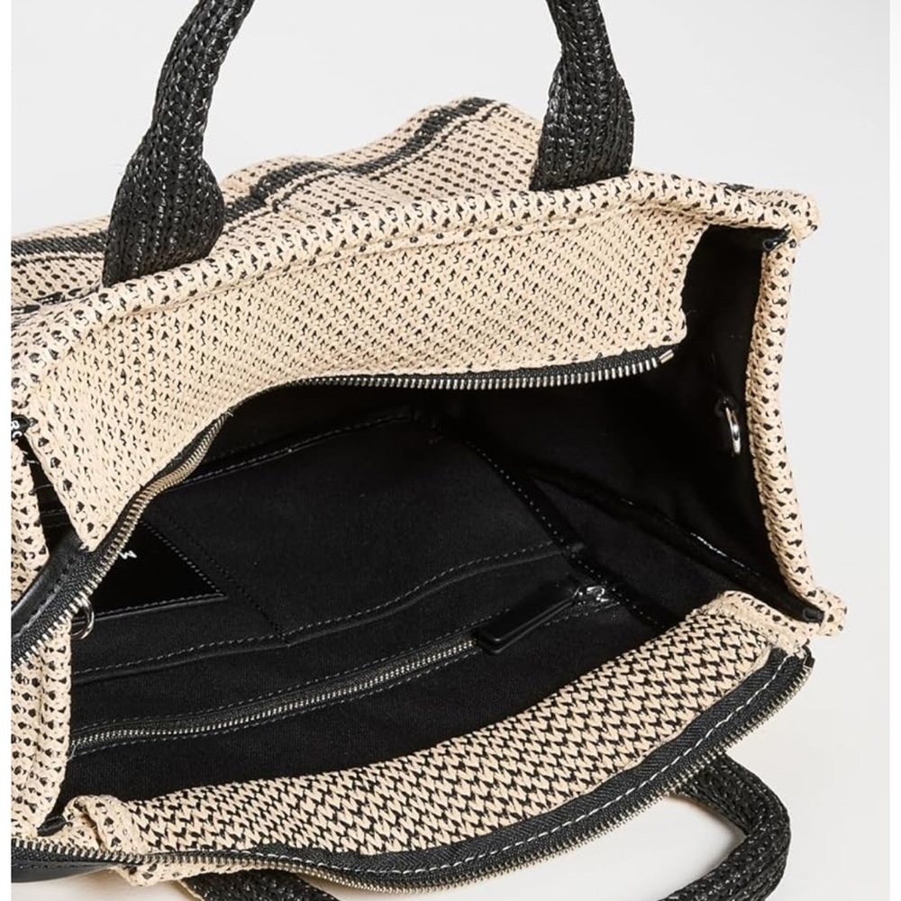 Marc Jacobs Women's The Straw Jacquard Tote Bag - Picture 5 of 12